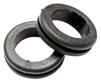 PVC Rubber Grommet 25mm Open