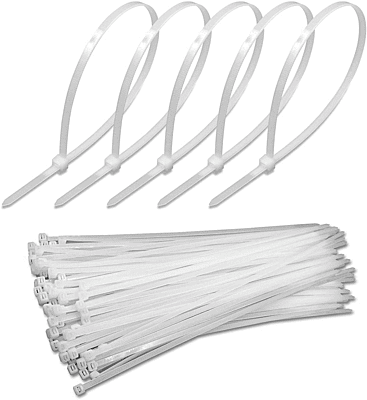 Cable Tie 300 mm x 7.6 mm White