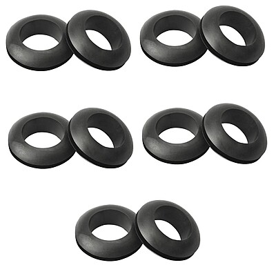 PVC Rubber Grommet 16mm Open