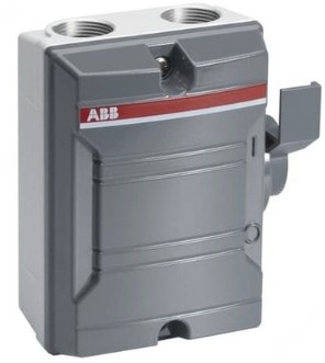 25A TP Isolator PVC ABB