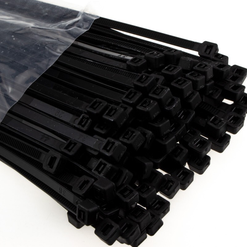 Cable Tie 300 mm x 7.6 mm Black Cable Tie 300 mm x 7.6 mm Black