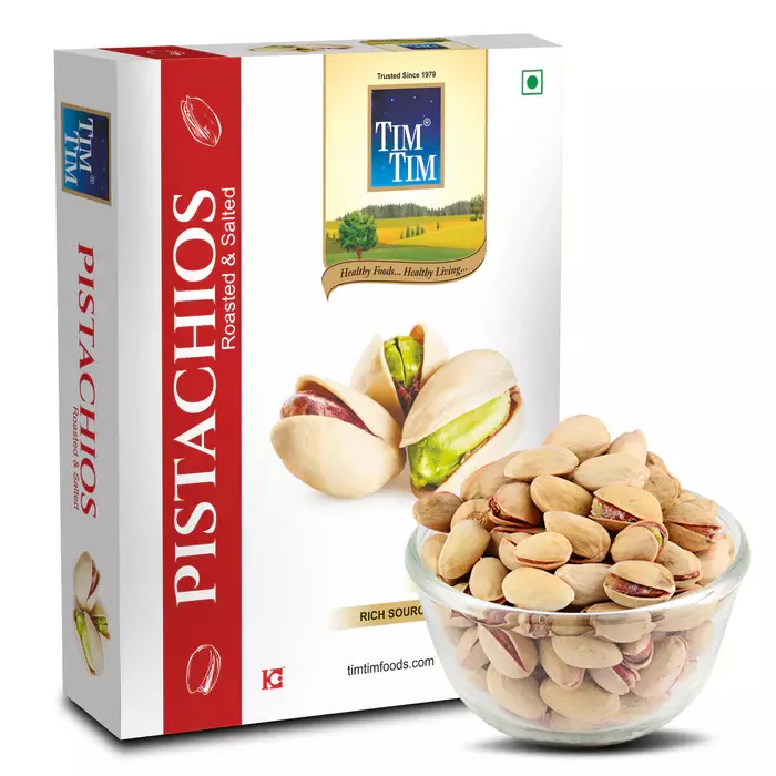 TIM TIM PISTACHIO ROASTED & SALTED 250G