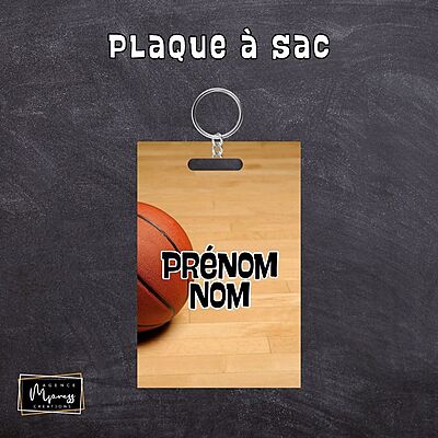 Plaque à sac / Duo - Basketball Plaque à sac / Duo - Basketball
