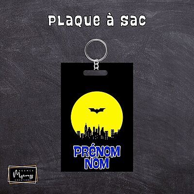 Plaque à sac / Duo - Batman Plaque à sac / Duo - Batman