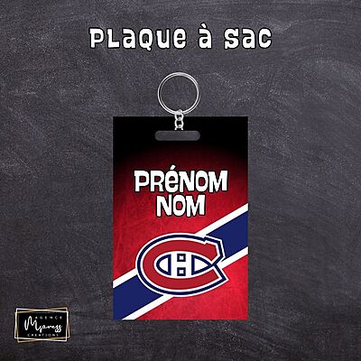 Plaque à sac / Duo - Hockey Plaque à sac / Duo - Hockey