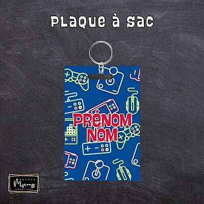 Plaque à sac / Duo - Gamer Plaque à sac / Duo - Gamer