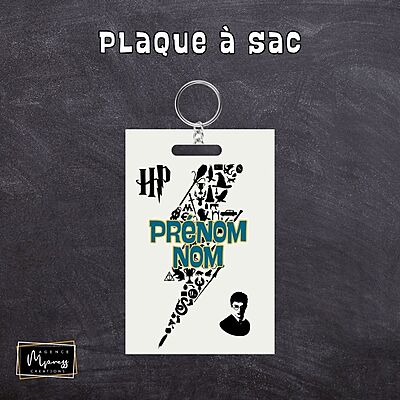 Plaque à sac / Duo - Harry potter Plaque à sac / Duo - Harry potter