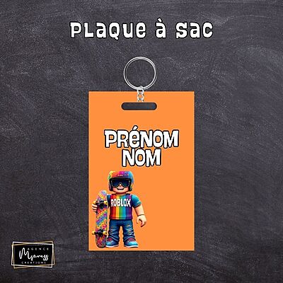 Plaque à sac / Duo - Roblox
