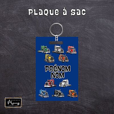 Plaque à sac / Duo - Trucking Plaque à sac / Duo - Trucking
