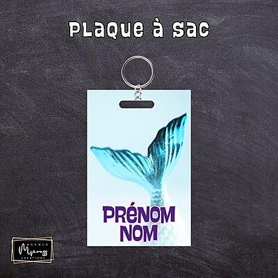 Plaque à sac / Duo - Sirène