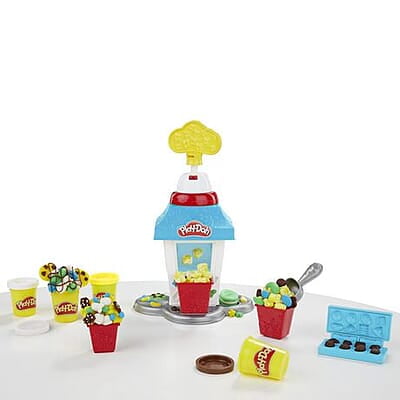 Play-Doh Kitchen Creations Popcorn Party Play Food Set