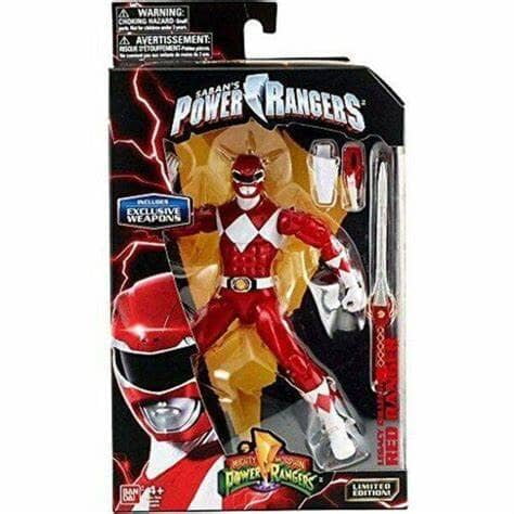 Power Rangers Legacy Collection Limited Edition 6.5 Inch Red Ranger