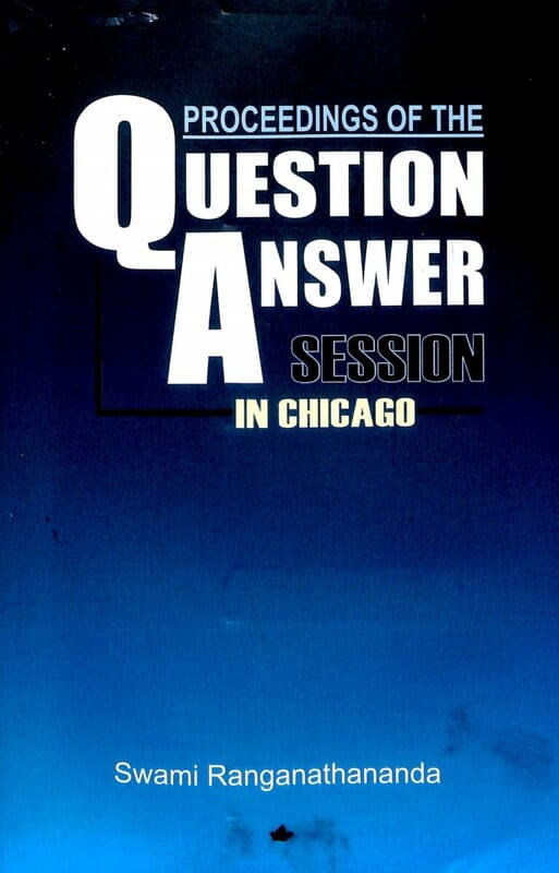 Proceedings of the Question and Answer Session in Chicago