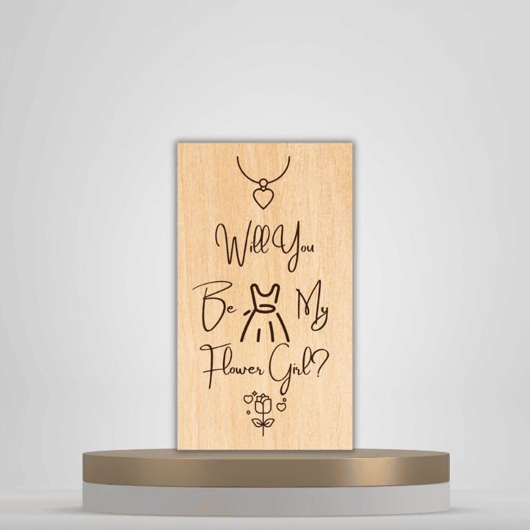 Bride's Side Proposal Cards