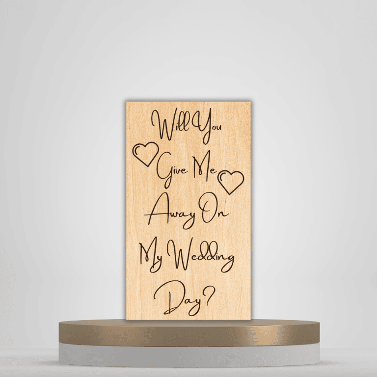 Give Me Away Proposal Card