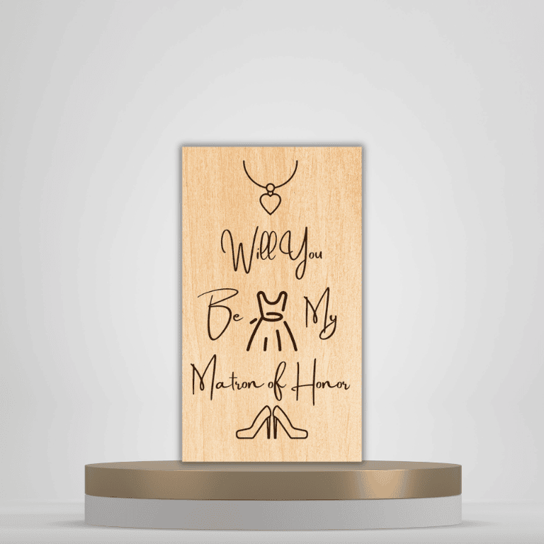 Bride's Side Proposal Cards