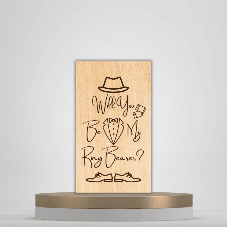 Groom's Side Proposal Cards