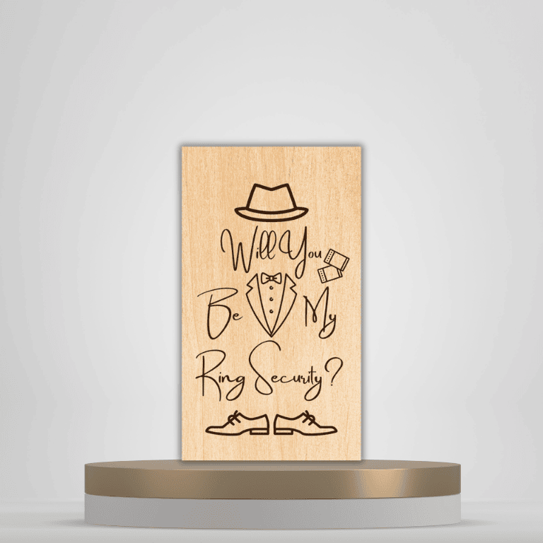 Groom's Side Proposal Cards