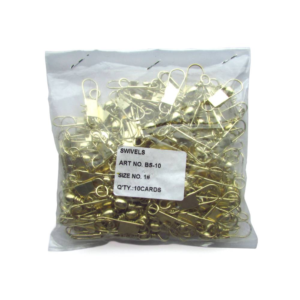 Giradores Para Pesca No 1 Paquete X 100 Unidades
