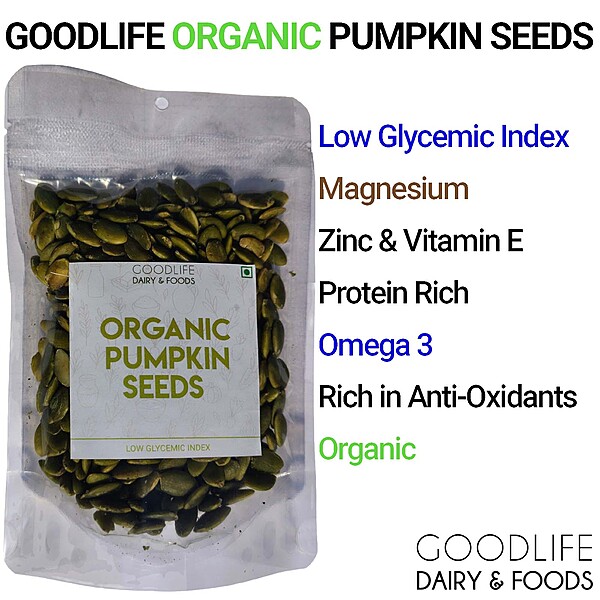 Goodlife - Organic Pumpkin Seeds (100 gms)