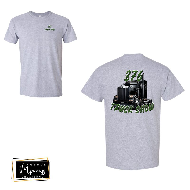 Tshirt gris - 376 Truck show Tshirt gris - 376 Truck show