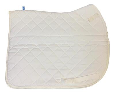 Full White Quilt English Pad Full White Quilt English Pad