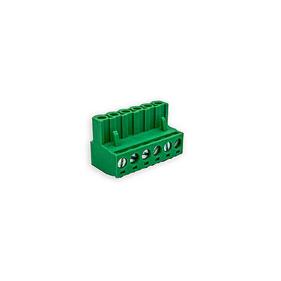 6 PIN R/M FEMALE CONN.