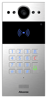 Akuvox Palm-Size Doorphone Certified for Outdoor Usage