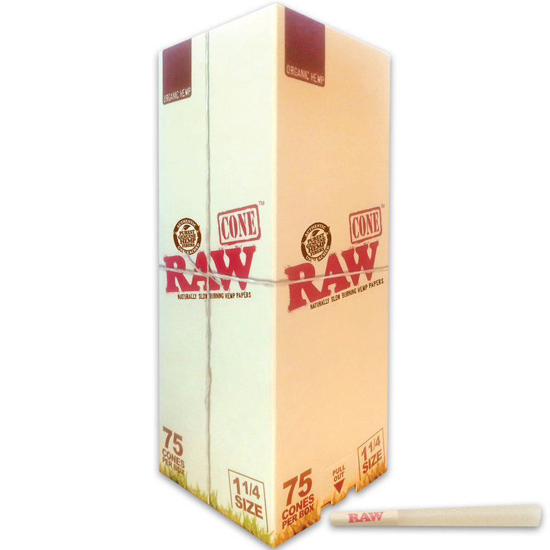 RAW:75CT ORGANIC 1 1/4 RAW:75CT ORGANIC 1 1/4