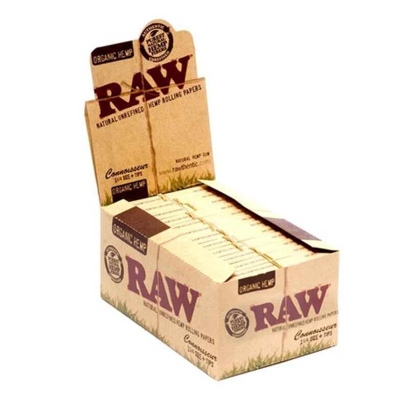 RAW CONNOISSEUR ORGANIC 1 1/4 RAW CONNOISSEUR ORGANIC 1 1/4