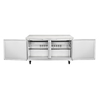 Refrigerador bajo barra 2 puertas sólidas 15 pies cúbicos
