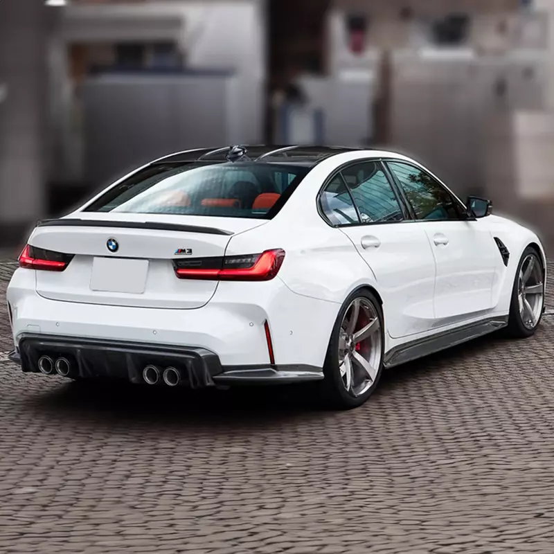 CLEARANCE β BMW G80 M3 3D Design Style Carbon Fiber Diffuser (2021β2025) CLEARANCE β BMW G80 M3 3D Design Style Carbon Fiber Diffuser (2021β2025)