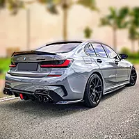 BMW G20 3 Series Glossy Black LED Diffuser (2019-2022)