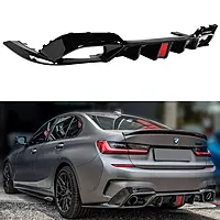BMW G20 3 Series Glossy Black LED Diffuser (2019-2022)