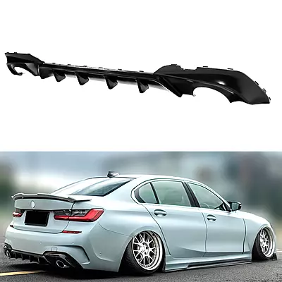BMW G20 3 Series Glossy Black Rear Diffuser (2019–2022) BMW G20 3 Series Glossy Black Rear Diffuser (2019–2022)