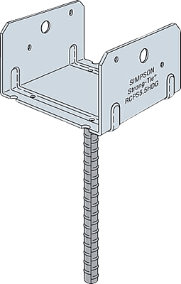 Simpson Strong-Tie Wood Conn - Bases & Caps - Post Base RCPS Simpson Strong-Tie Wood Conn - Bases & Caps - Post Base RCPS