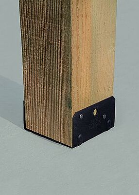 Simpson Strong-Tie Wood Conn - Bases & Caps - Post Base RCPS with Powder Coat Simpson Strong-Tie Wood Conn - Bases & Caps - Post Base RCPS with Powder Coat