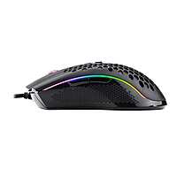 REDRAGON STORM 12400DPI 7 Buttons|Ergonomic Design Lightweight Body|RGB Backlit gaming Mouse – Black