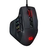 REDRAGON Aatrox 6200DP RGB MMO Gaming Mouse – Black