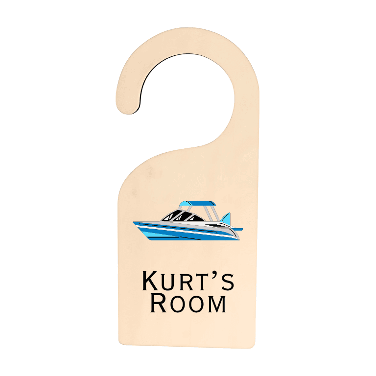Personalized Bedroom Door Hanger