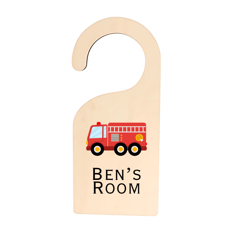 Personalized Bedroom Door Hanger