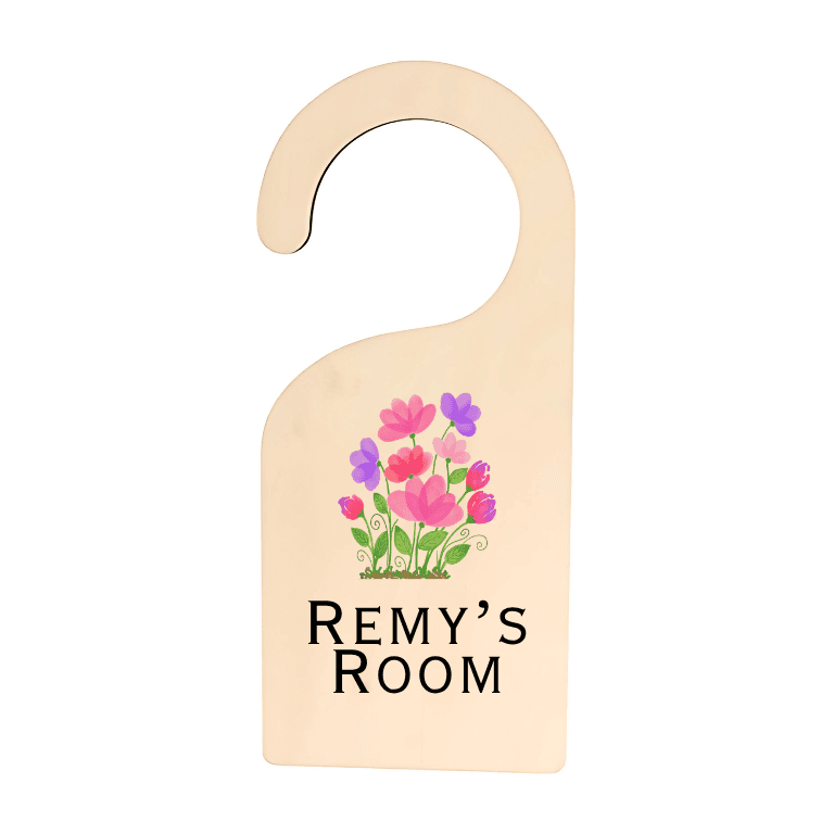 Personalized Bedroom Door Hanger