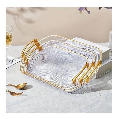 3IN1 RETANGULAR ACRYLIC TRAY(04) 3IN1 RETANGULAR ACRYLIC TRAY(04)