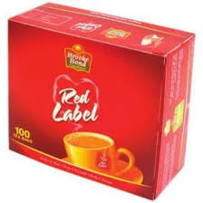 RED LABEL TEA BAGS 6X100'S RED LABEL TEA BAGS 6X100'S