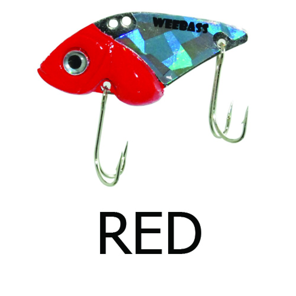 WEEBASS เหยื่อกระดี่ - รุ่น RAINBOW , RED