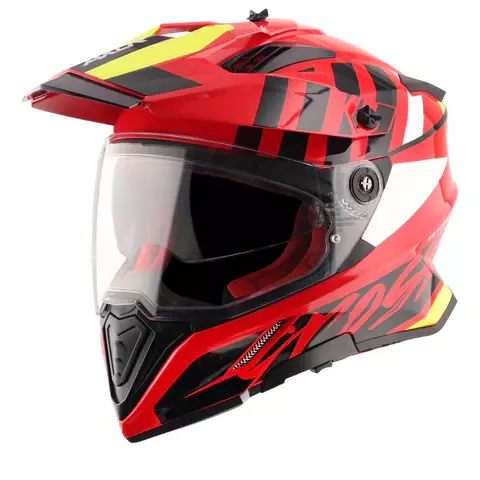 AXOR X-CROSS DUAL VISOR ORBIT RED BLACK C/V 610 MM