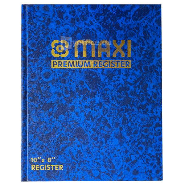 REGISTER BOOK 10X8 3QR