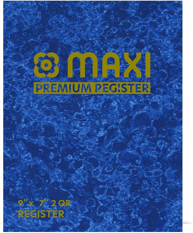 REGISTER BOOK 2Q 9X7