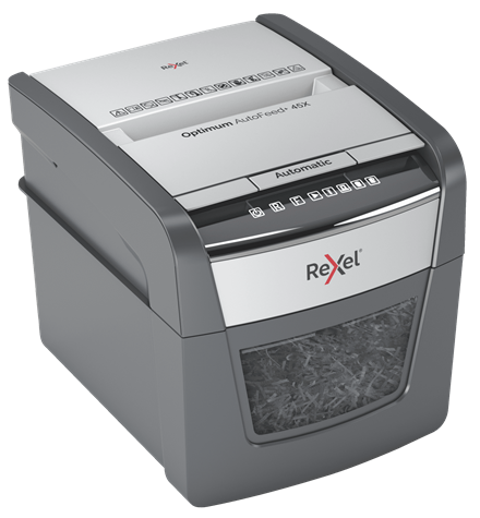SHREDDER REXEL OPTIMUM AUTOFEED 45X SHREDDER REXEL OPTIMUM AUTOFEED 45X