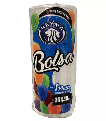REYMA BOLSA ROLLO PLASTICO 30X40 3.5 KG